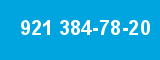 921 384-78-20 921 384-78-20